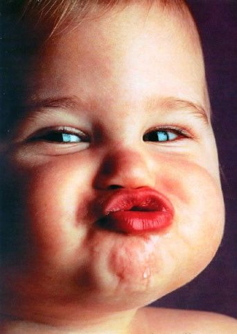 Kiss faces of super-duper cute babies | Author Love